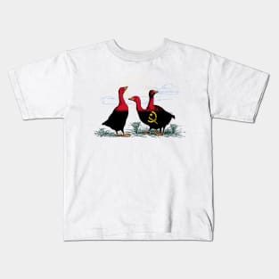 Angola Geese Kids T-Shirt